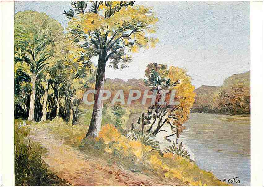 CPM Peinture de Roger Colle En Septembre 