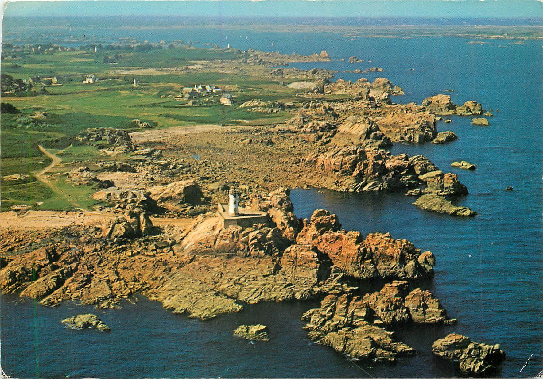 CPM Ile de Brehat Cotes du Nord Phare du Paon 