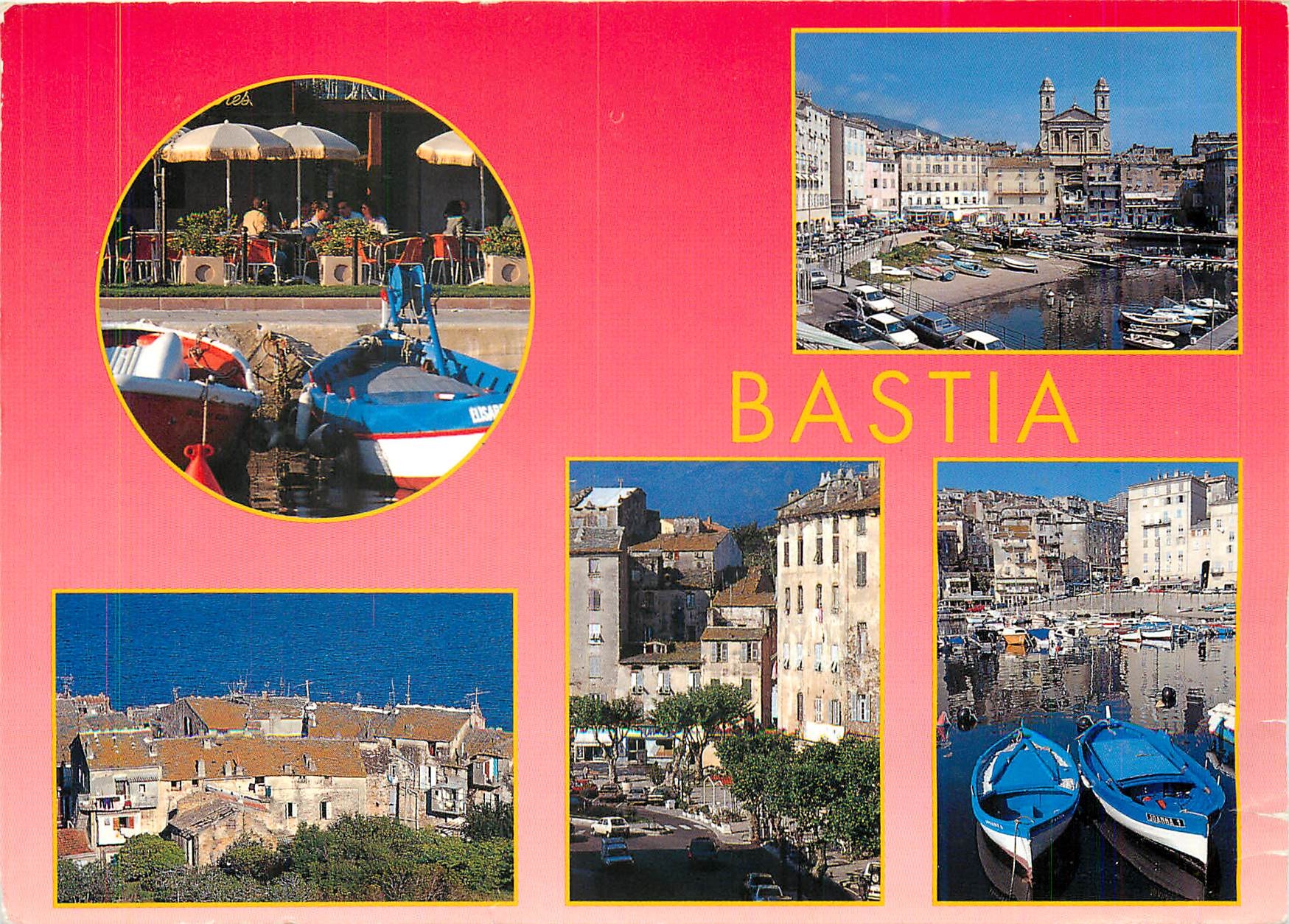 CPM Bastia Le Vieux Port La Vieille Ville 