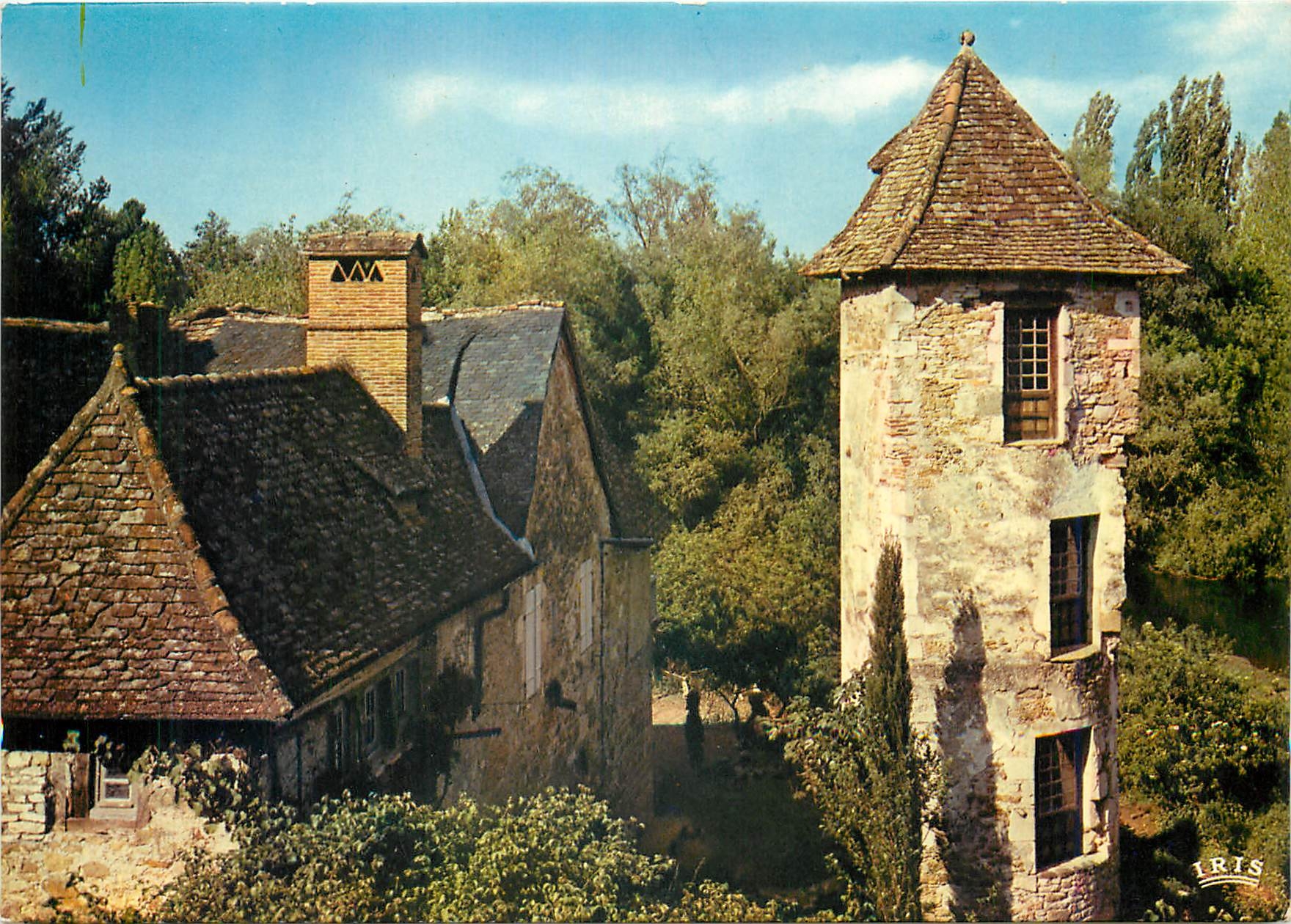 Le Haut Quercy — Carennac (Lot) — Tour du XVème siècle — Éditions IRIS - Recto