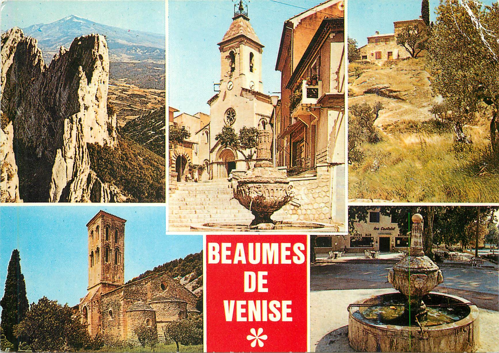 CPM Beaumes de Venise Vaucluse Dentelles de Montmirail L'Eglise 