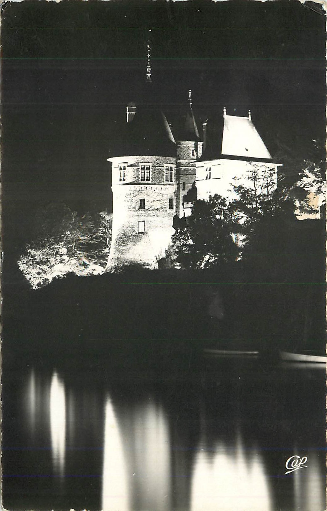 CPM Cote de Jade Pornic Le Chateau illumine 