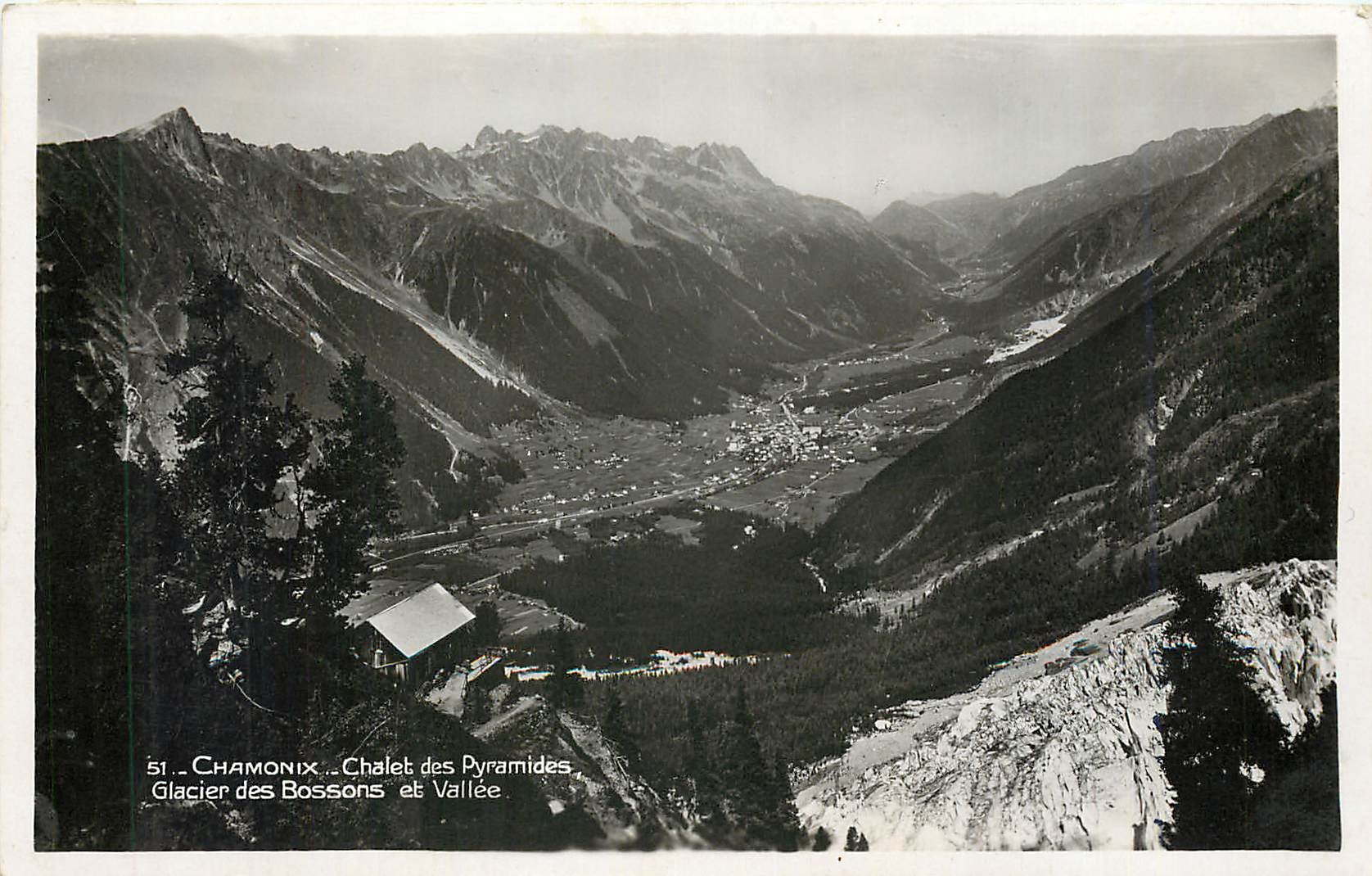 CPM Chamonix Chalet des Pyramides Glacier des Bossons et Vallee 