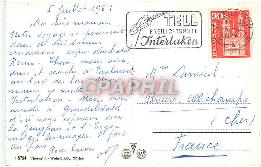 CPM Interlaken  — Rückseite