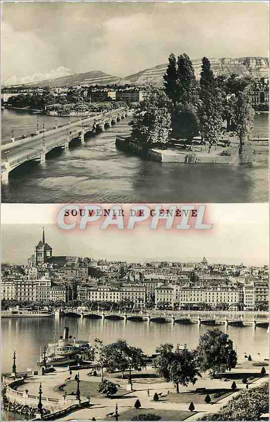 CPM Souvenir de Geneve 