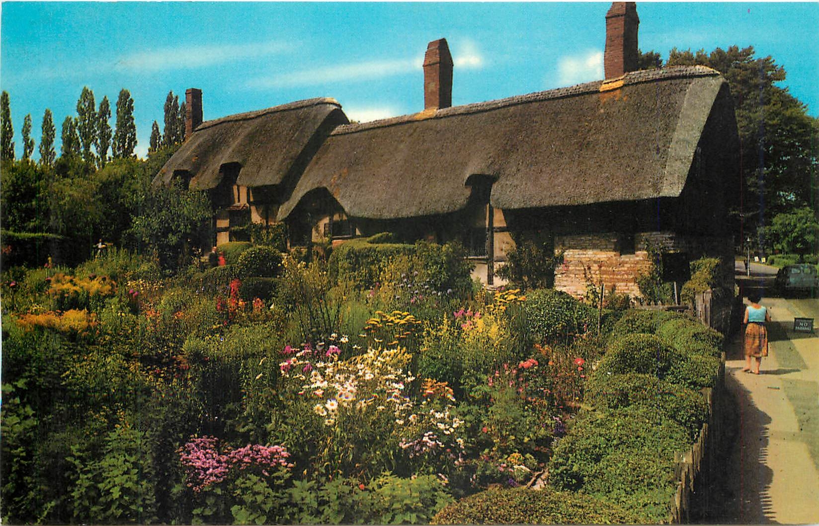 CPM Anne Hathaway Cottage Stratford Upon Avon 