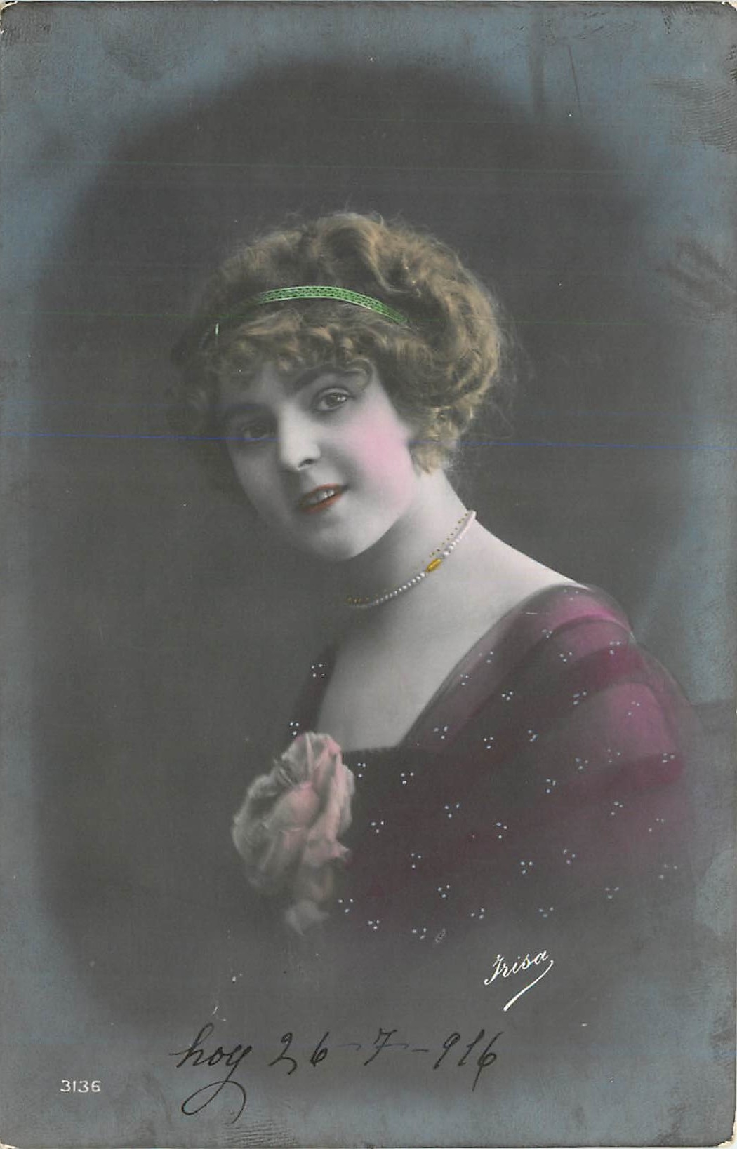 Jeune femme — portrait — Irisa, n° 3136