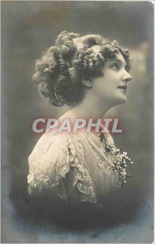 Portrait de femme — profil — éditeur inconnu