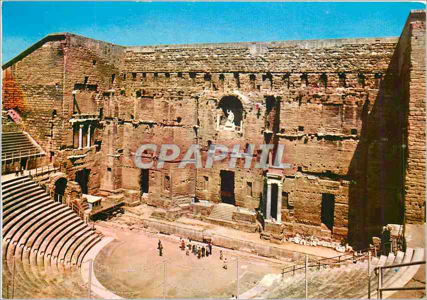 CPM Orange Vaucluse Interieur du Theatre Antique 