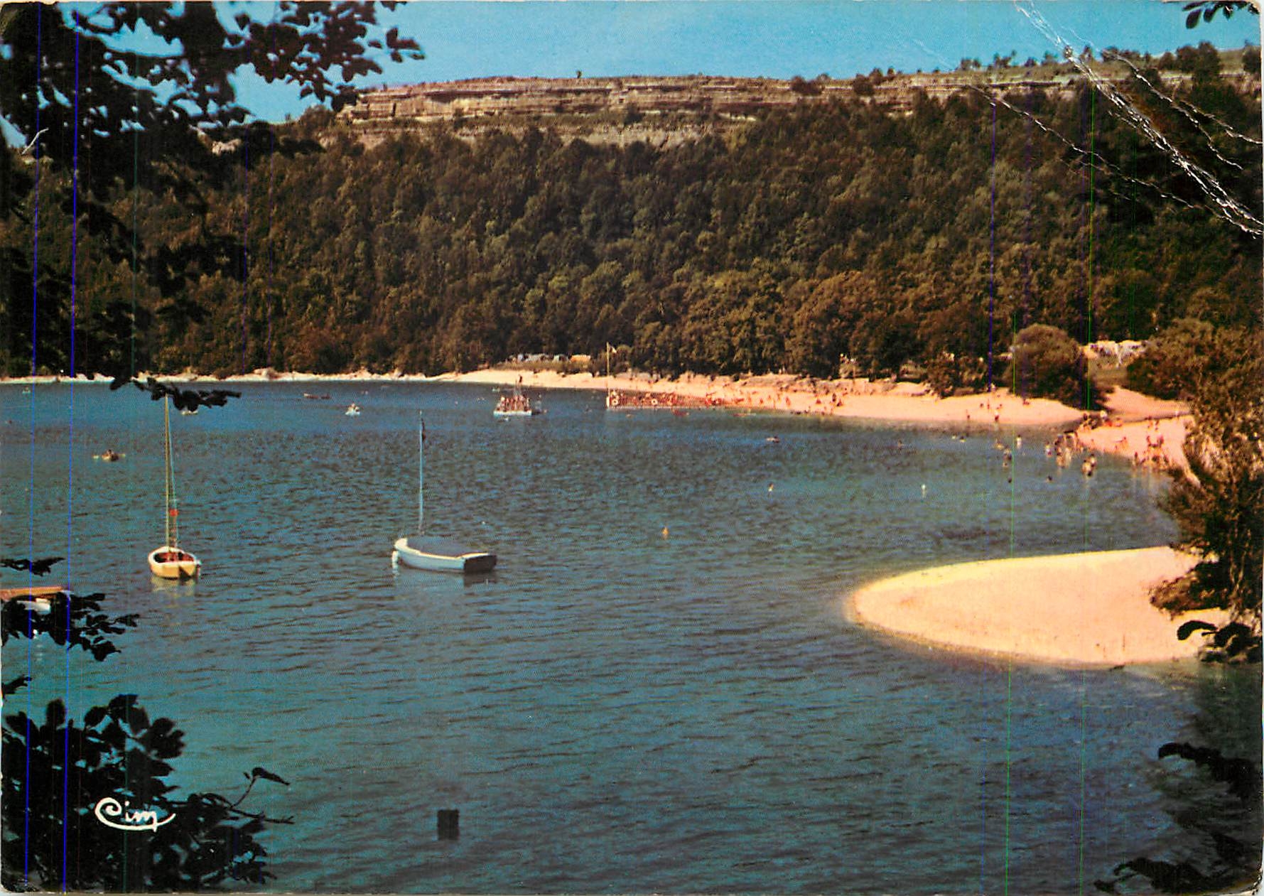 CPM Chalain Jura Domaine de Chalain La Plage 