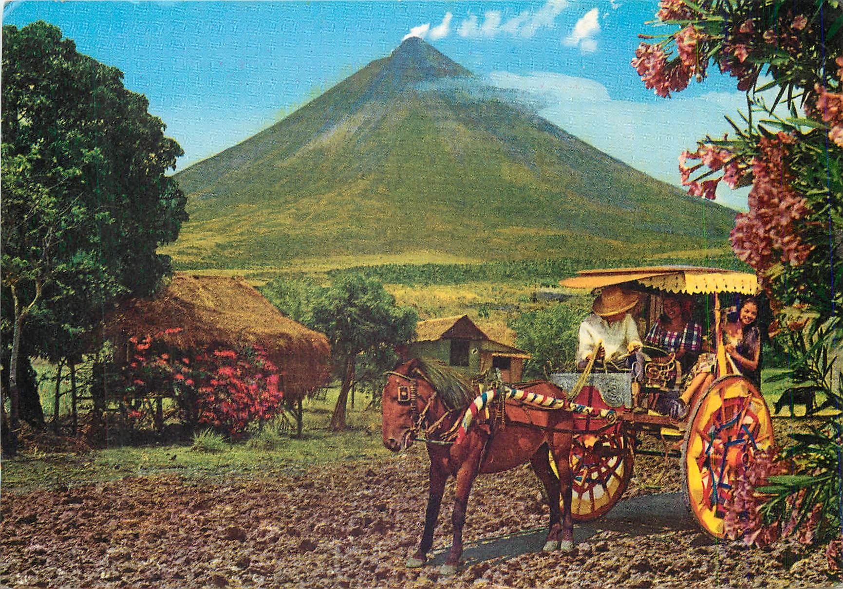 CPM The Philippine Calesa is a Horse drawn carriage which dates back from the Spanish 