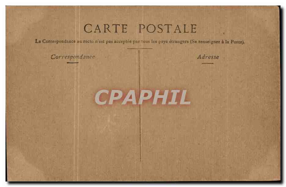 Vichy CPA Le theatre — Verso