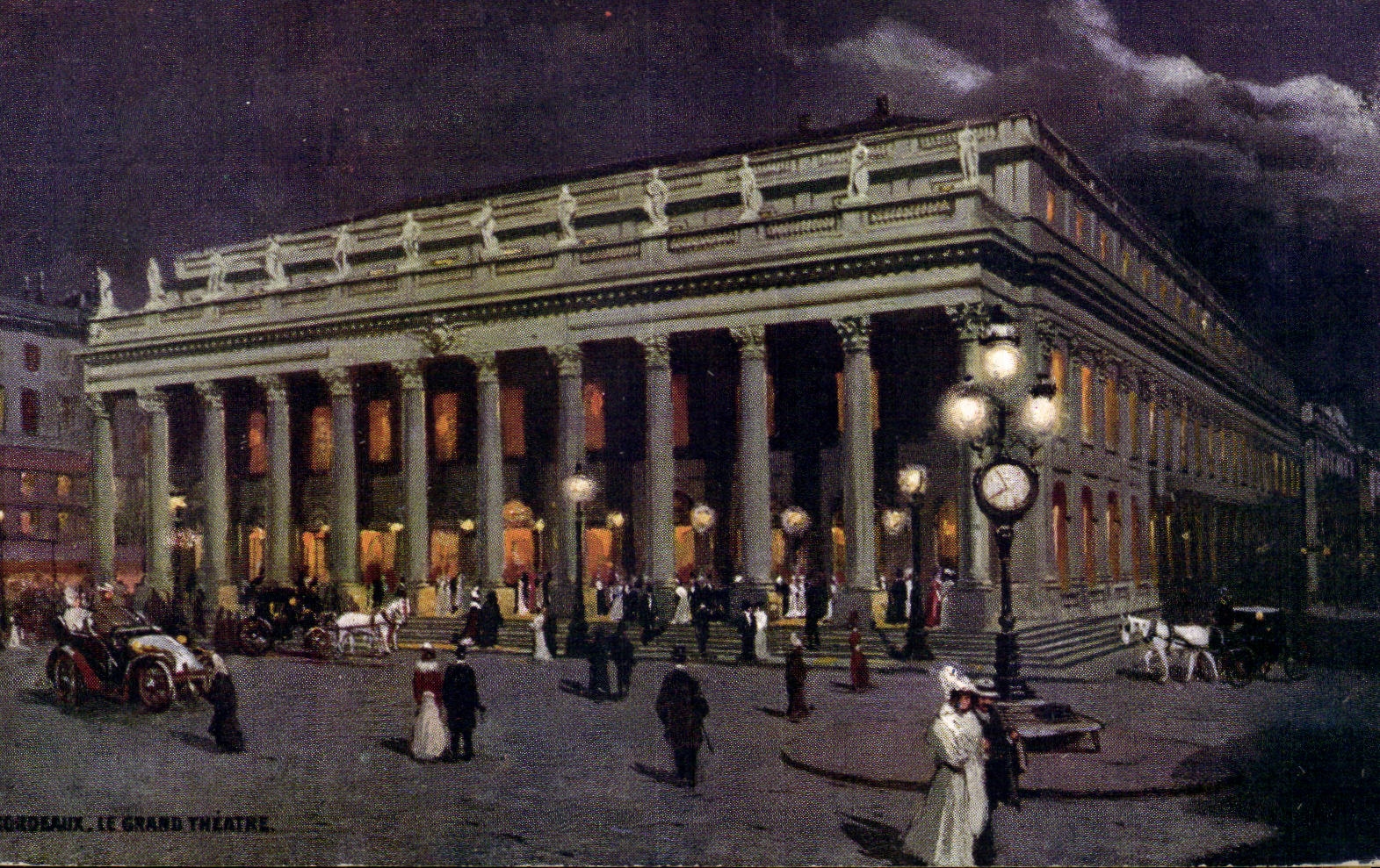 Bordeaux. Das Grand Theatre — Tuck, Serie P 102, Verlag Oilette