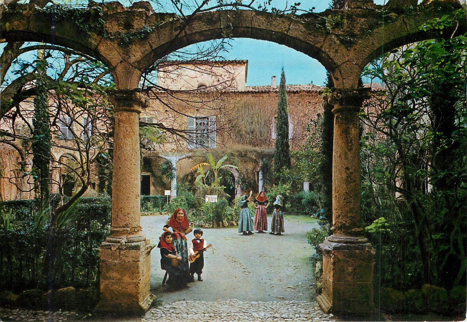 CPM Santa Maria Mallorca Antiguo Convento de los Minimos Cloitre et Jardin 