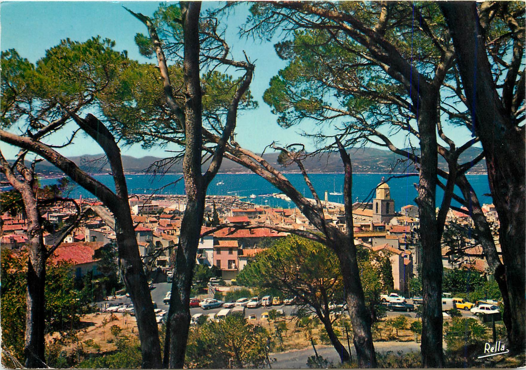 CPM Saint Tropez Var Vue generale prise de la Citadelle 