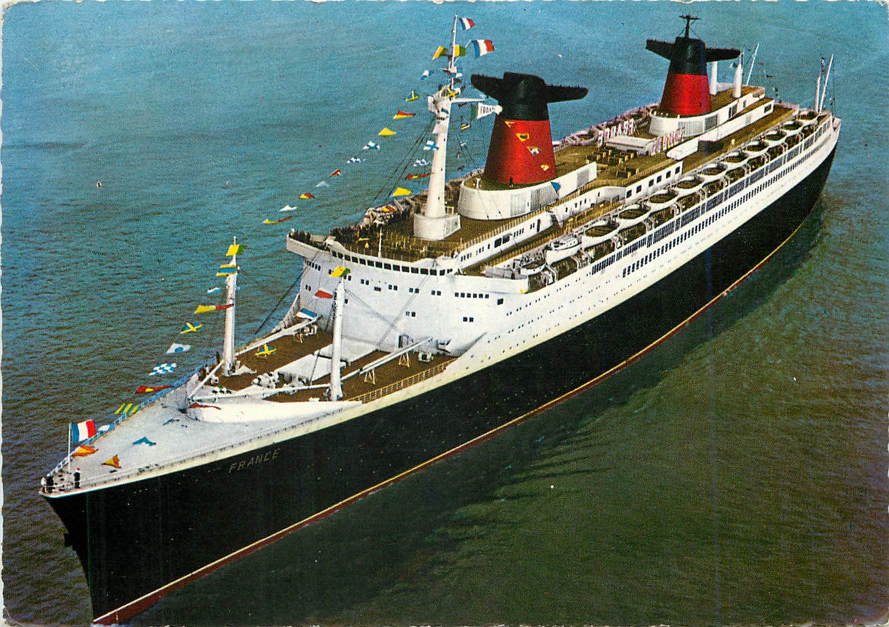 CPM Le Havre Franche de la Compagnie Generale Transatlantique Bateau