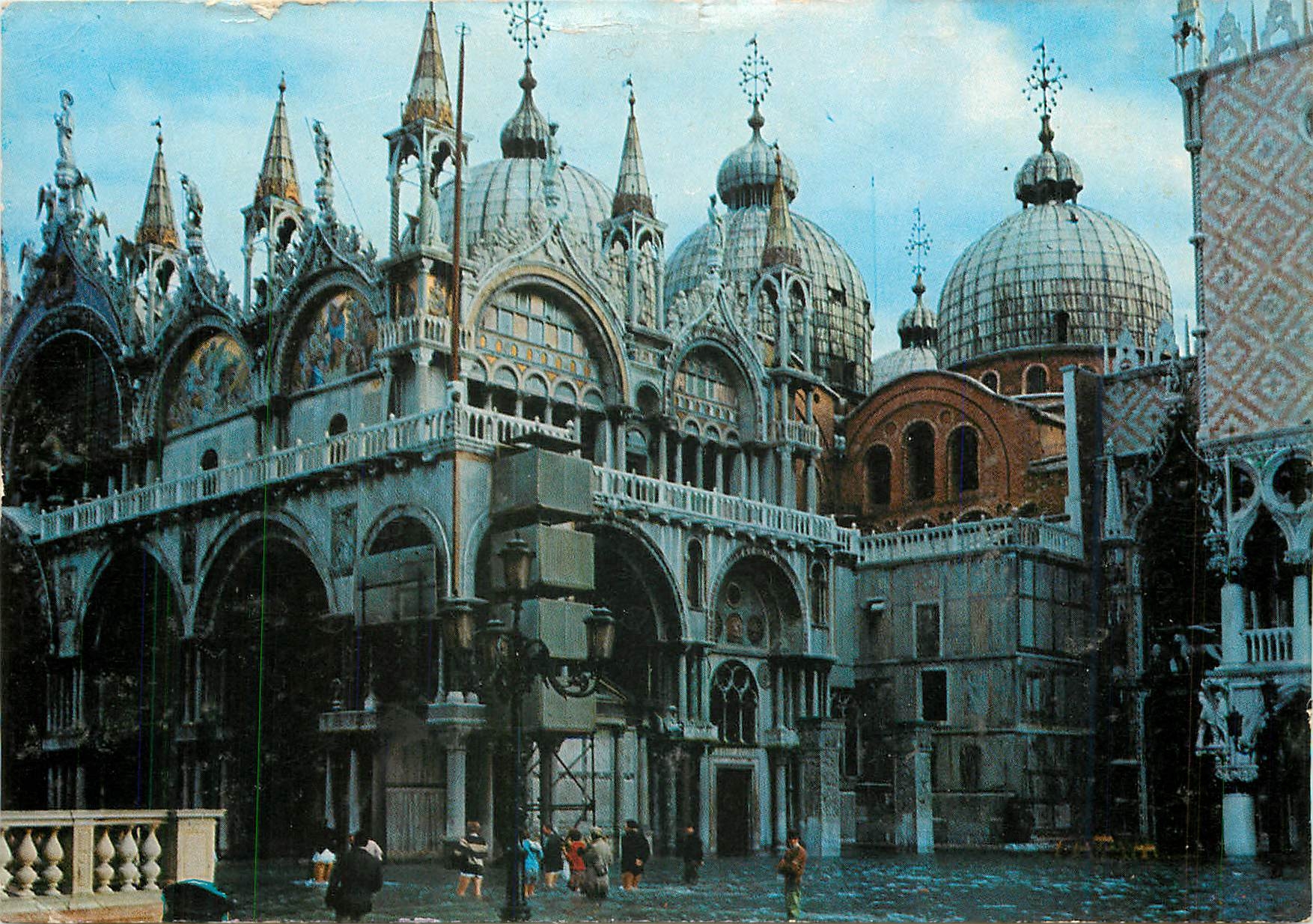 CPM Venezia Haute mer Piazzetta San Marcos 