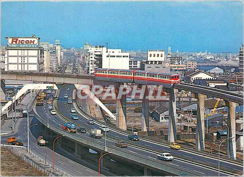 CPM Tokyo Monorail from Homamatsucha to Hameda Airport is the longest commercial monorail line in th