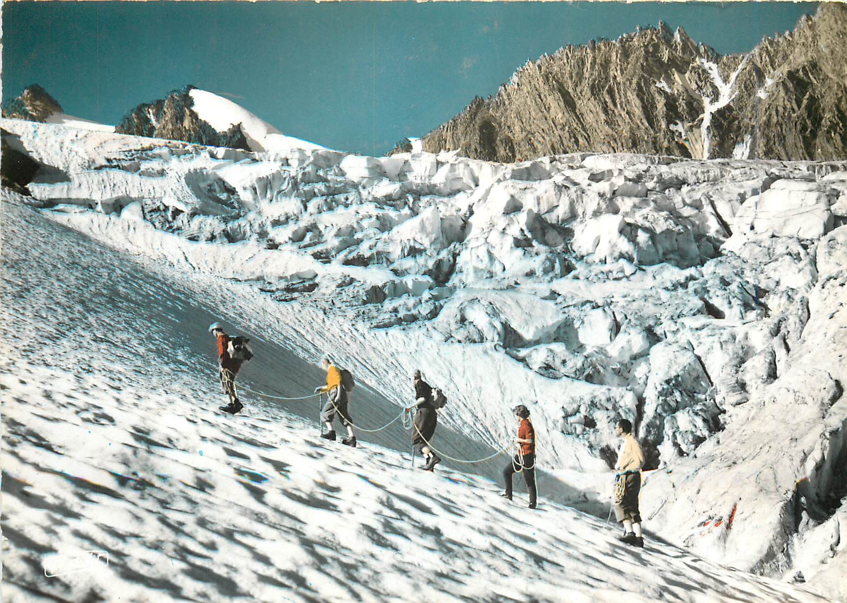 Sur le Glacier de Glareuela — vers Peclet-Polset (3339 m) — Photodit (n°59)