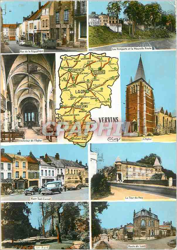 Laon — Vue panoramique — Comité Imp. Maccon