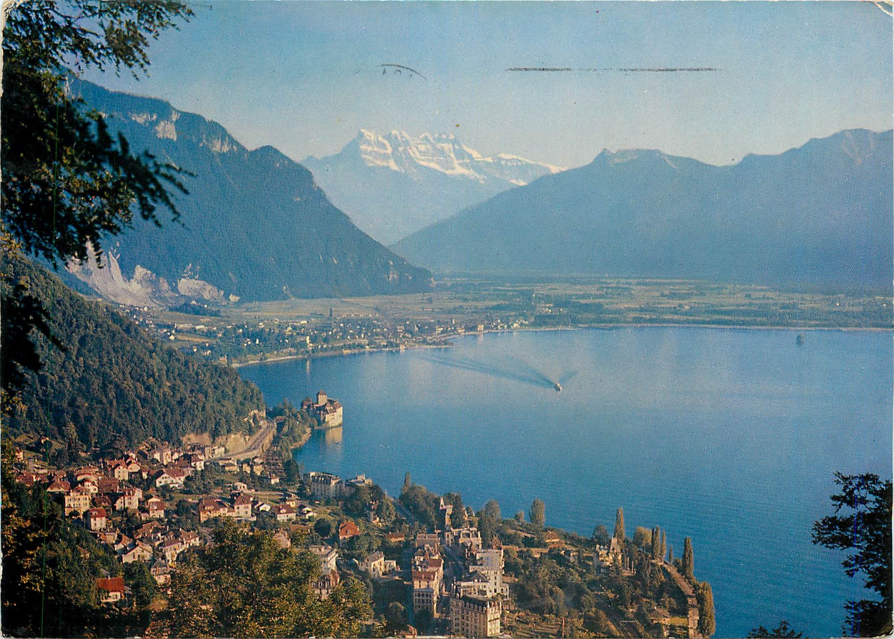 CPM Territet le Chateau de Chillon les Dents du Midi 