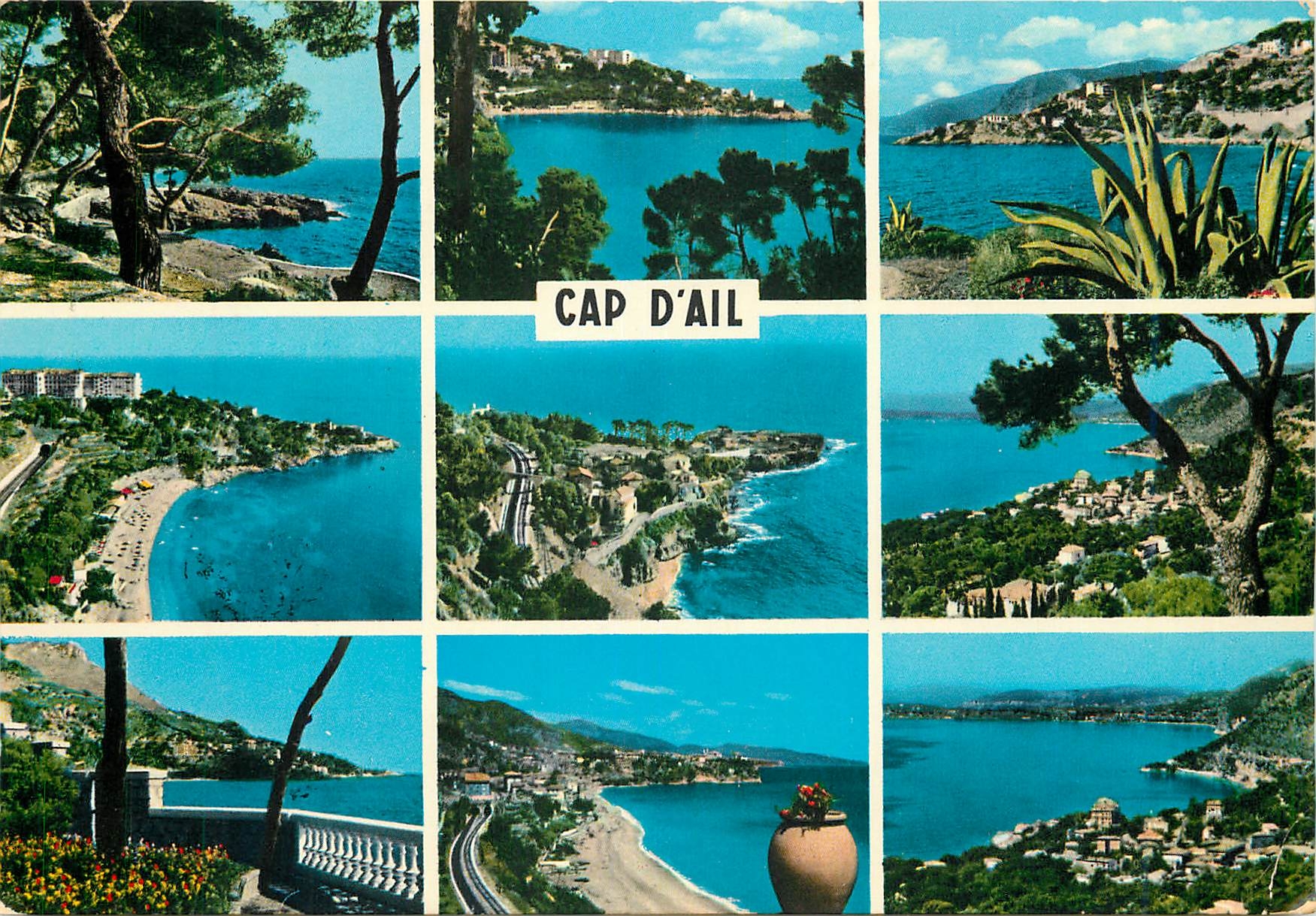 CPM Cote d'Azur Souvenir de Cap d'Ail 