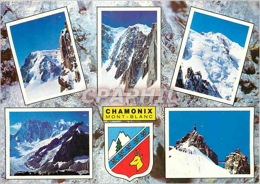 CPM Chamonix Mont Blanc Traversee de la Vallee Blanche 