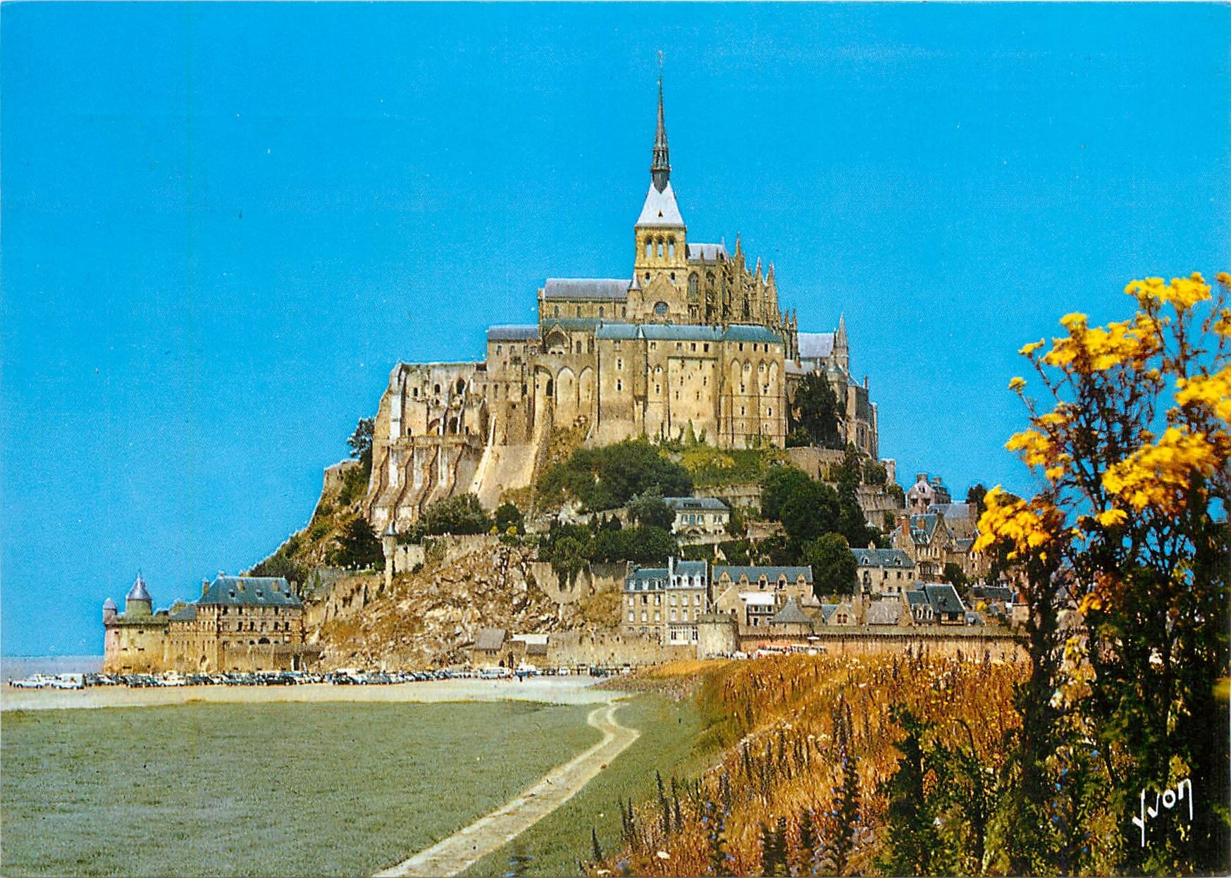 Mont Saint-Michel — vue panoramique — Éditions Jean-Jaurès-Artcelli, n° 10/3278