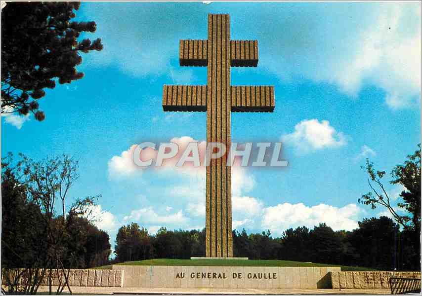 CPM Memorial Erige a La Memoire du Generale de Gaulle 