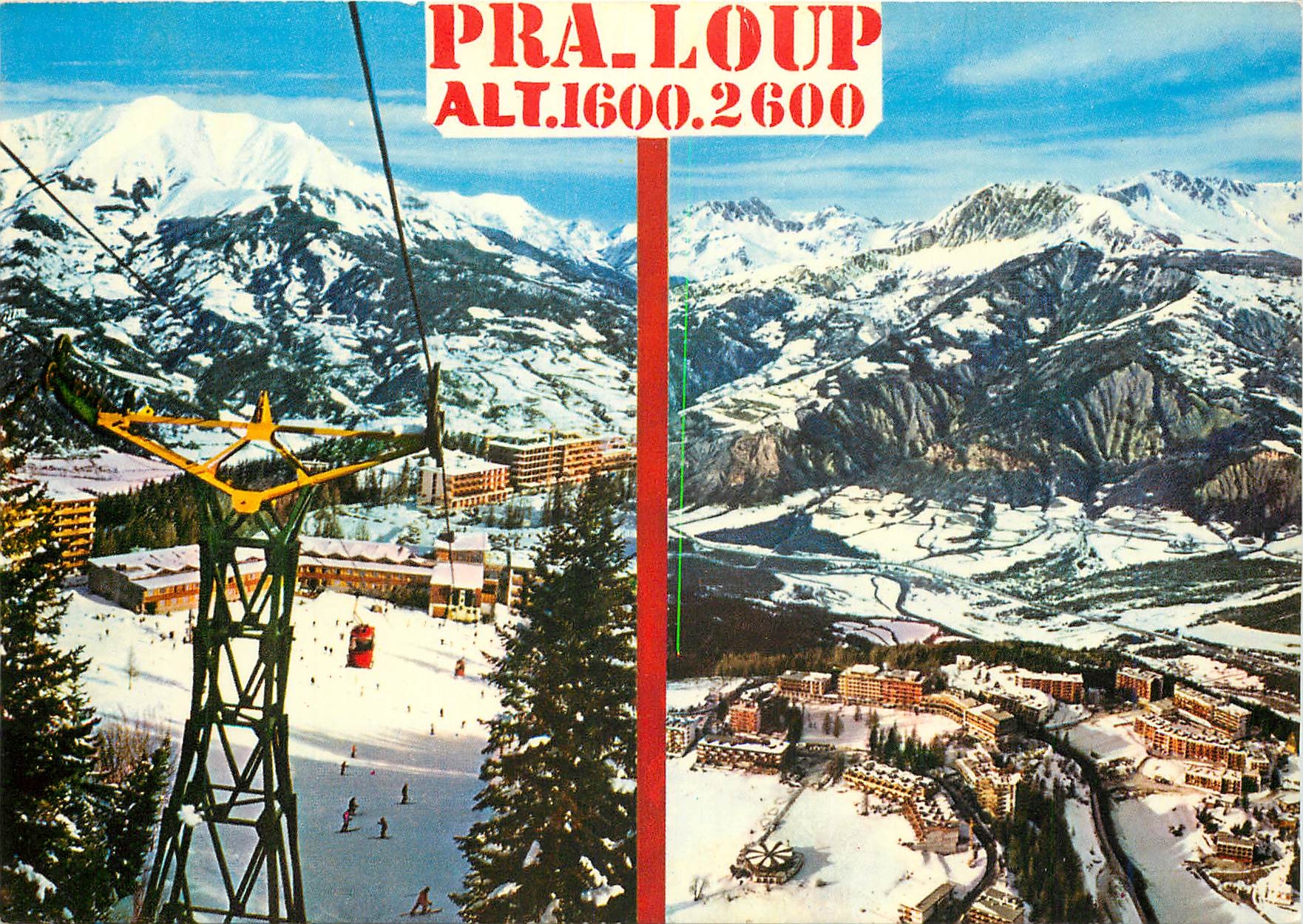 CPM Pra Loup Alpes de Haute Provence La Station d'Honore Bonnet 