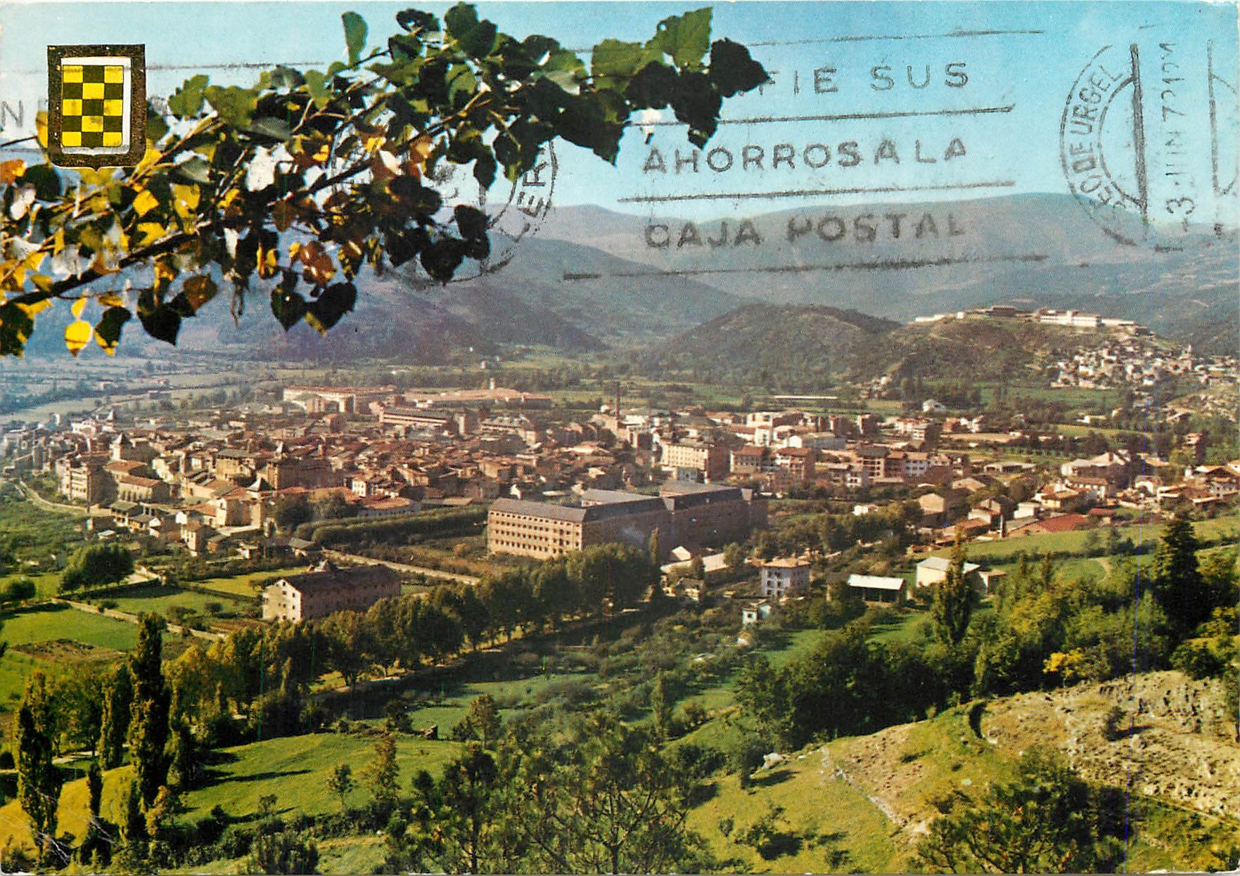 CPM Seo de Urgel Vue panoramique Au fond le Quart 