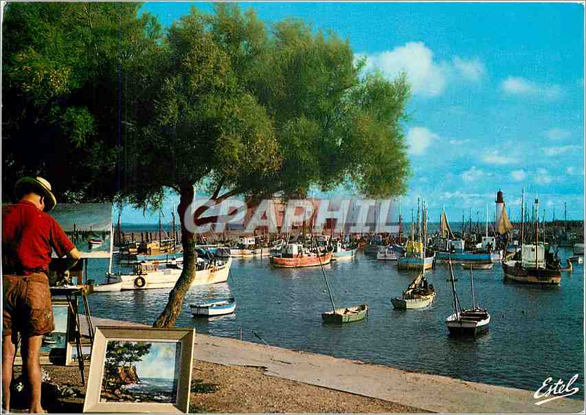 CPM Ile d'Oleron Charente Maritime Port de la Cotiniere Bateaux