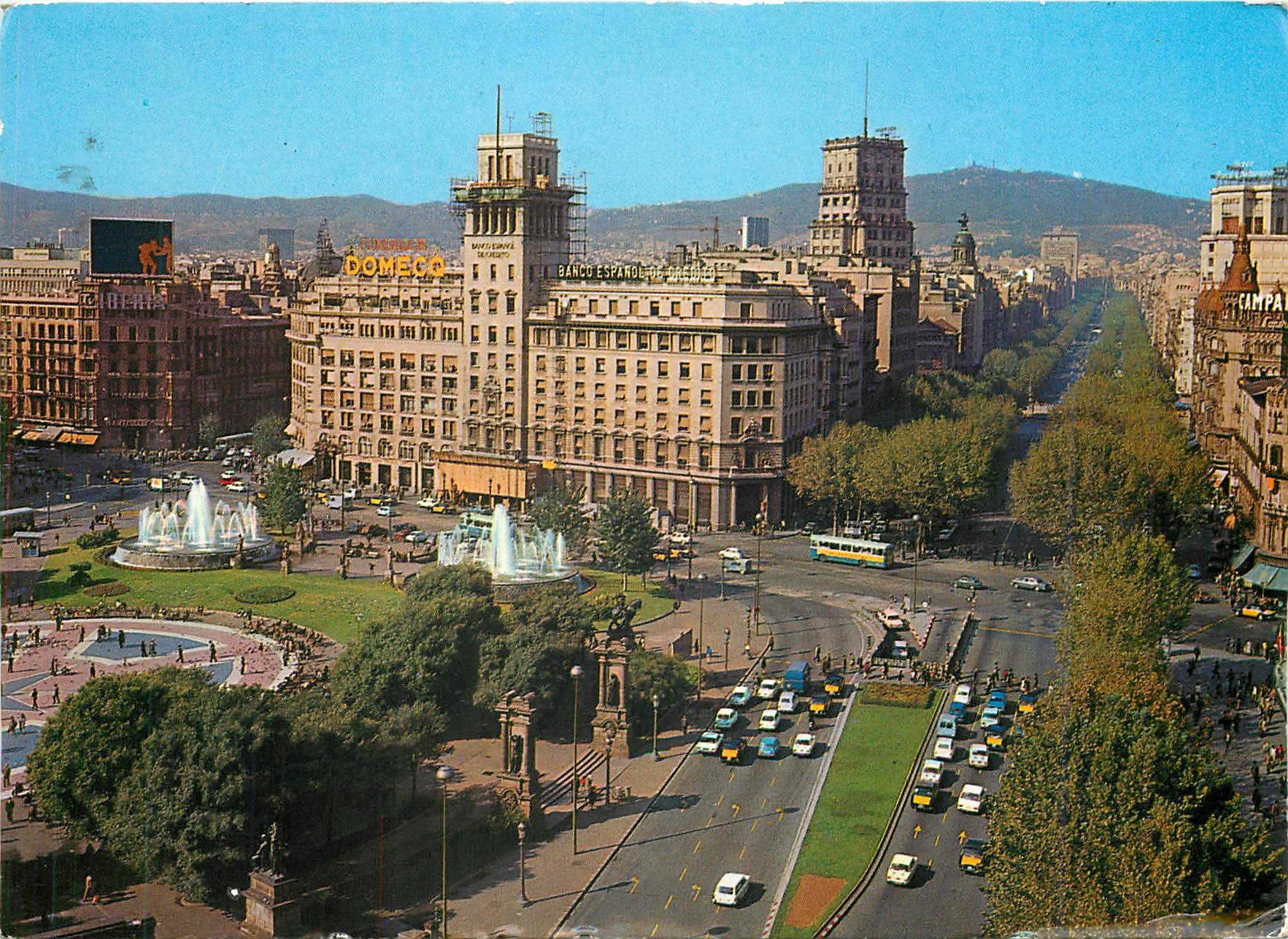CPM Barcelona Plaza Cataluna y Paseo de Gracia 