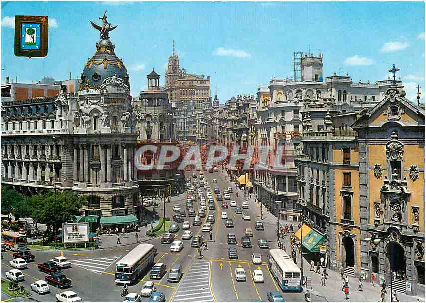 CPM Madrid Le Phenix et Avenue Jose Antonio 