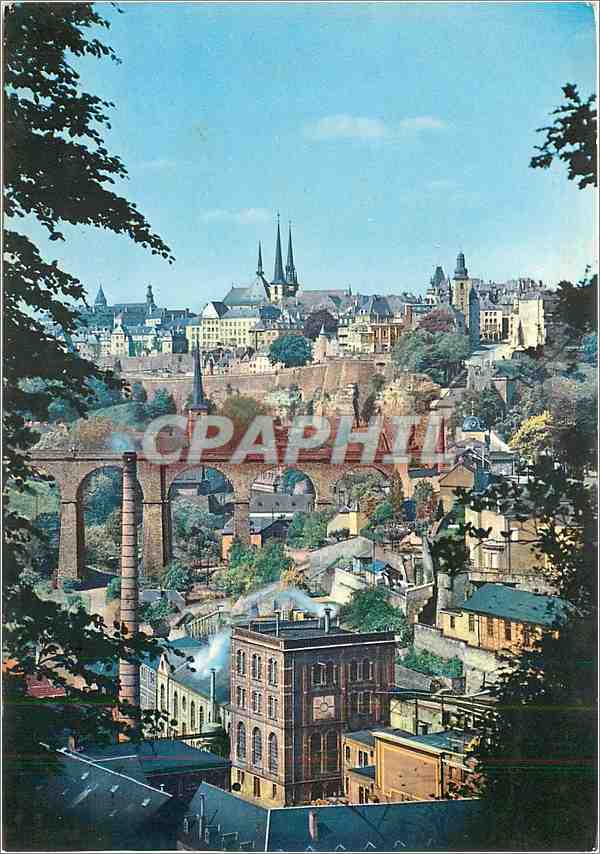 CPM Luxembourg Vue pittoresque de la Ville haute 