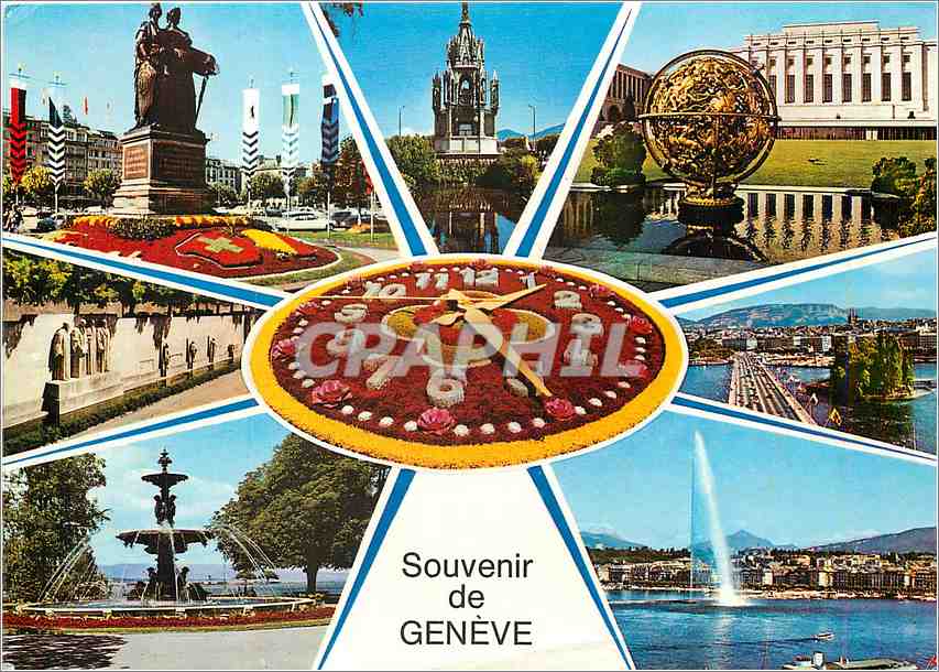 CPM Souvenir de Geneve 