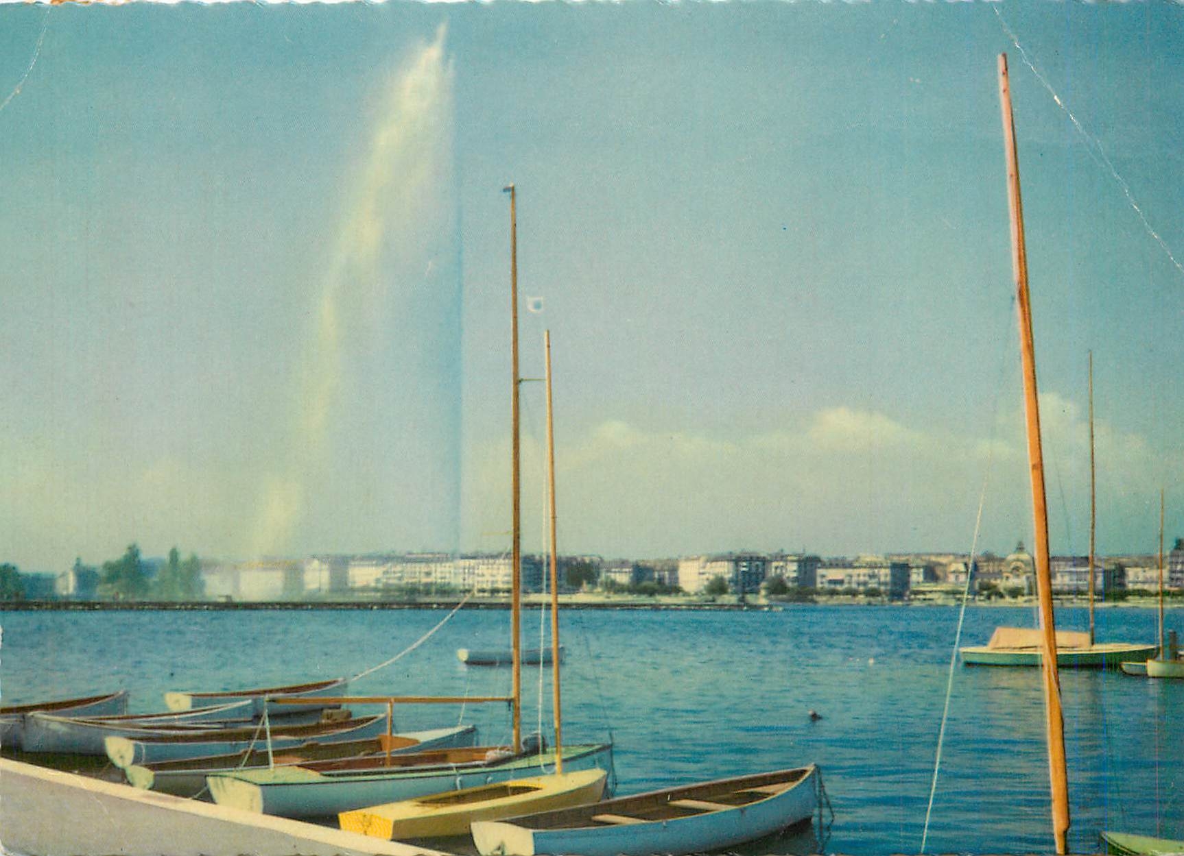 CPM Geneve le jet d'eau 