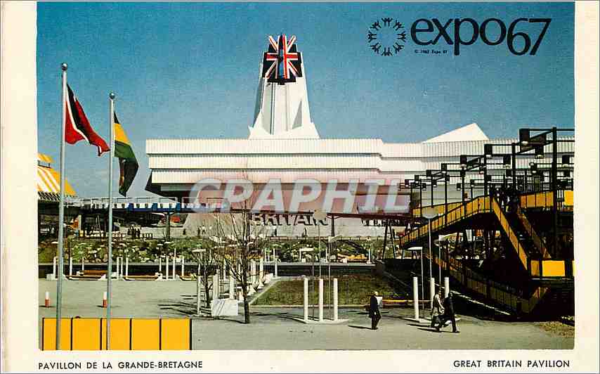 CPM Expo67 Le Pavillon de la Thailande  — Back