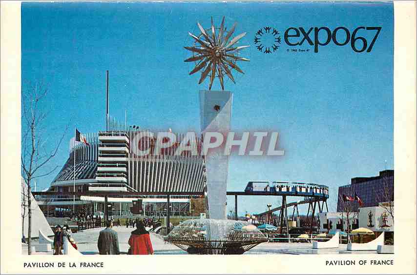 CPM Expo67 Pavillon de la France 