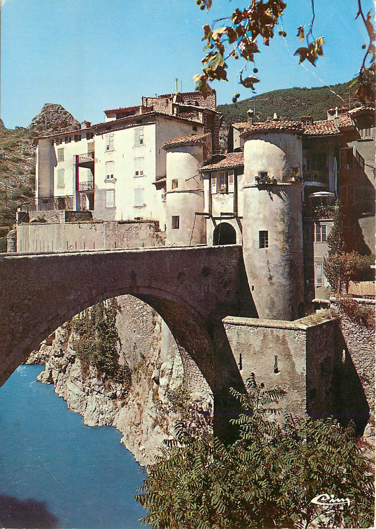 CPM Entrevaux Alpes de Hte Provence Village medieval fortifie par Vauban 