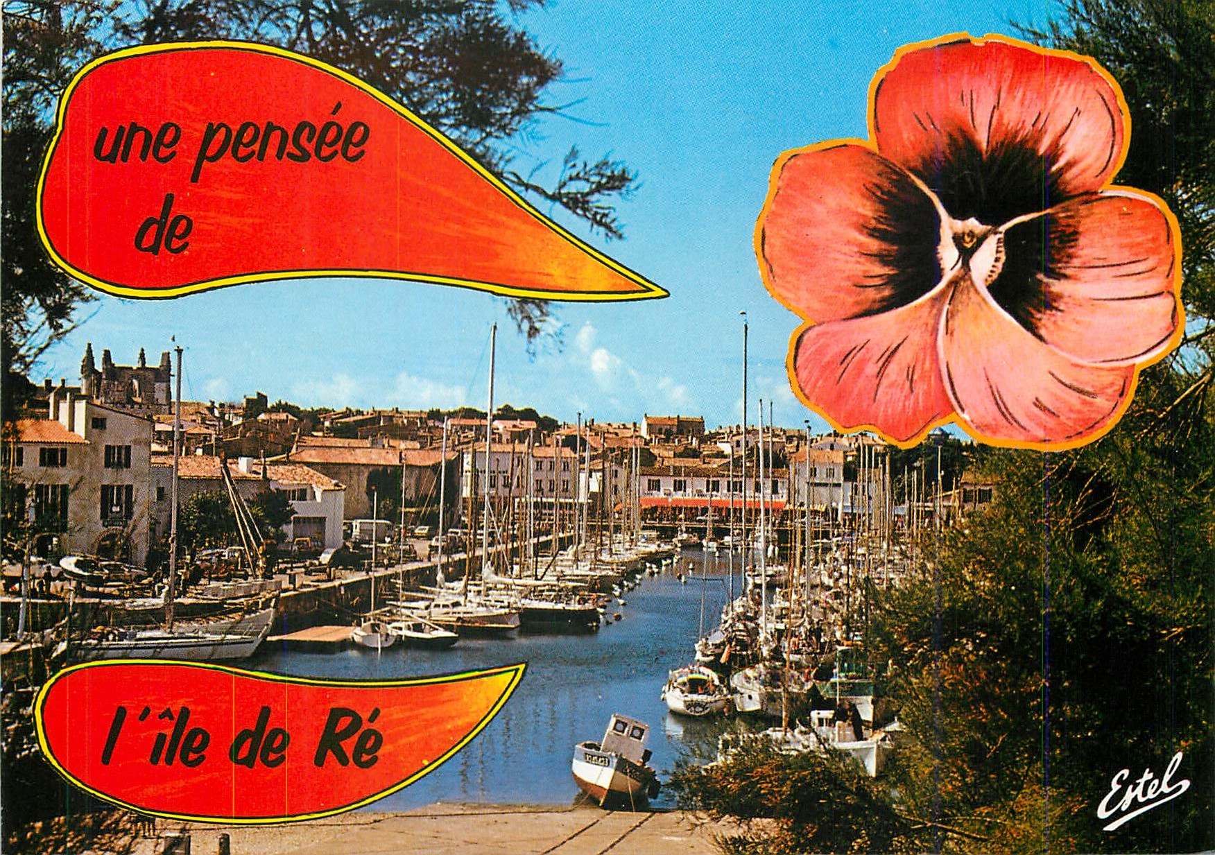 CPM Ile de Re Charente Maritime Le port de Saint Martin 