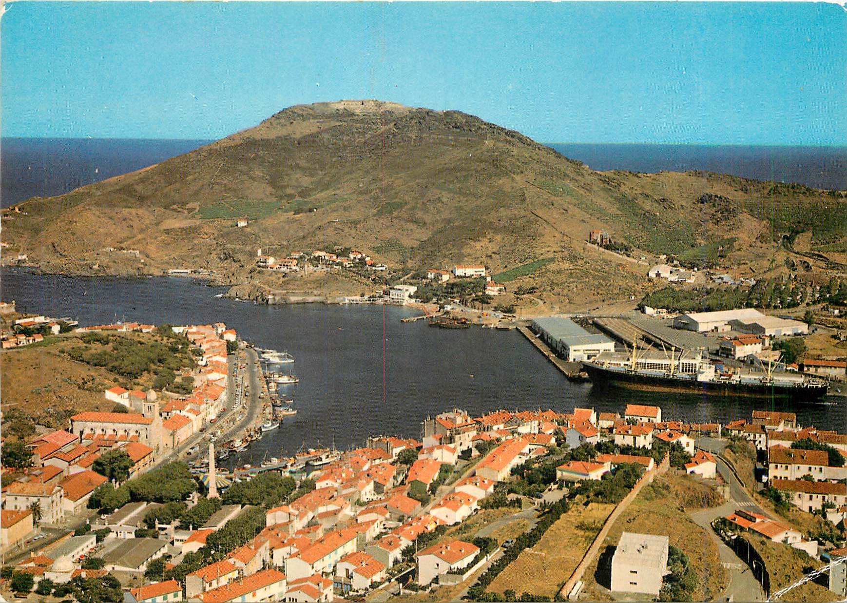 CPM Port Vendrees En avion au dessus de la ville 