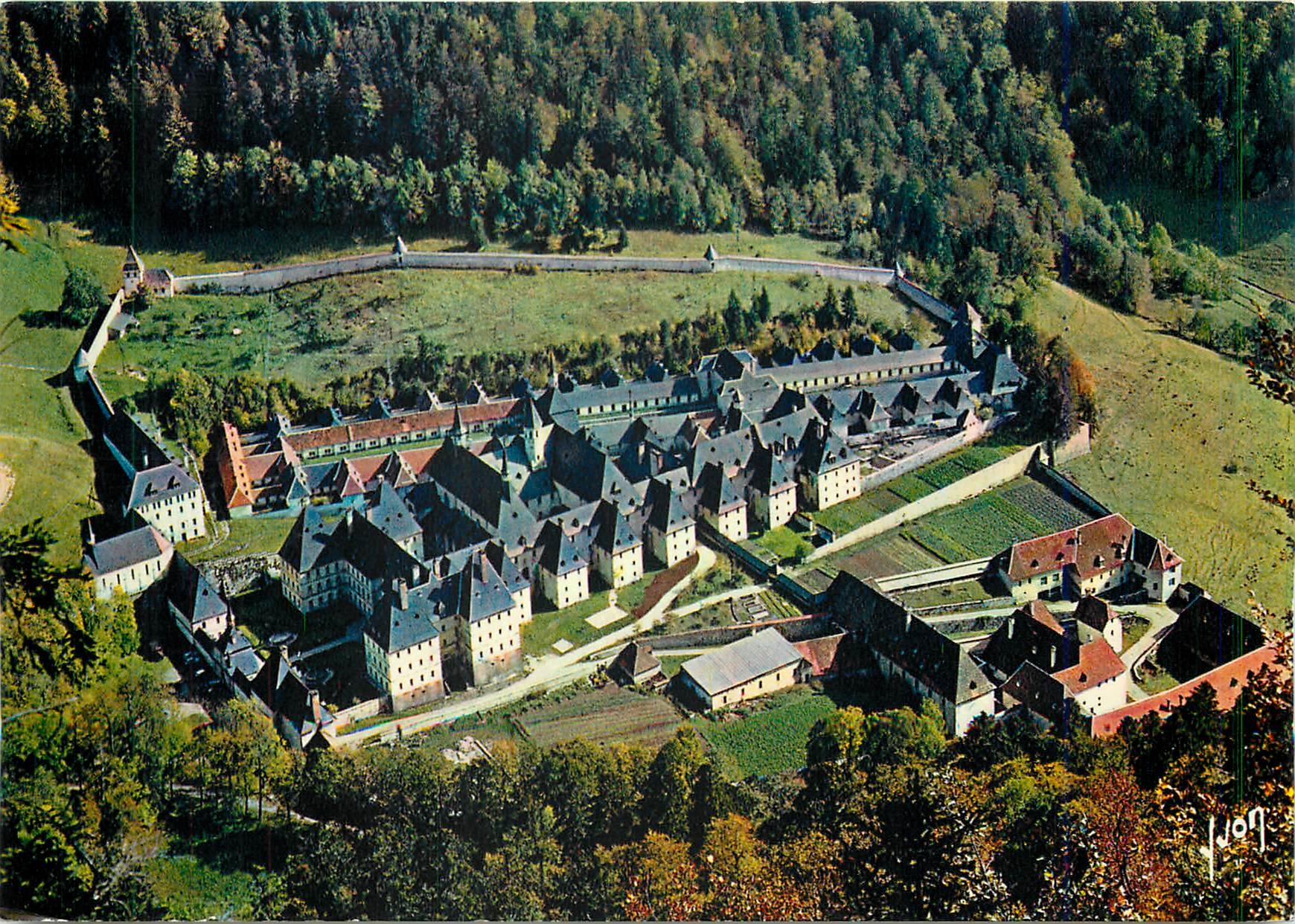 Monastère de la Grande Chartreuse — vue aérienne — Éditions Jean-Jaurès