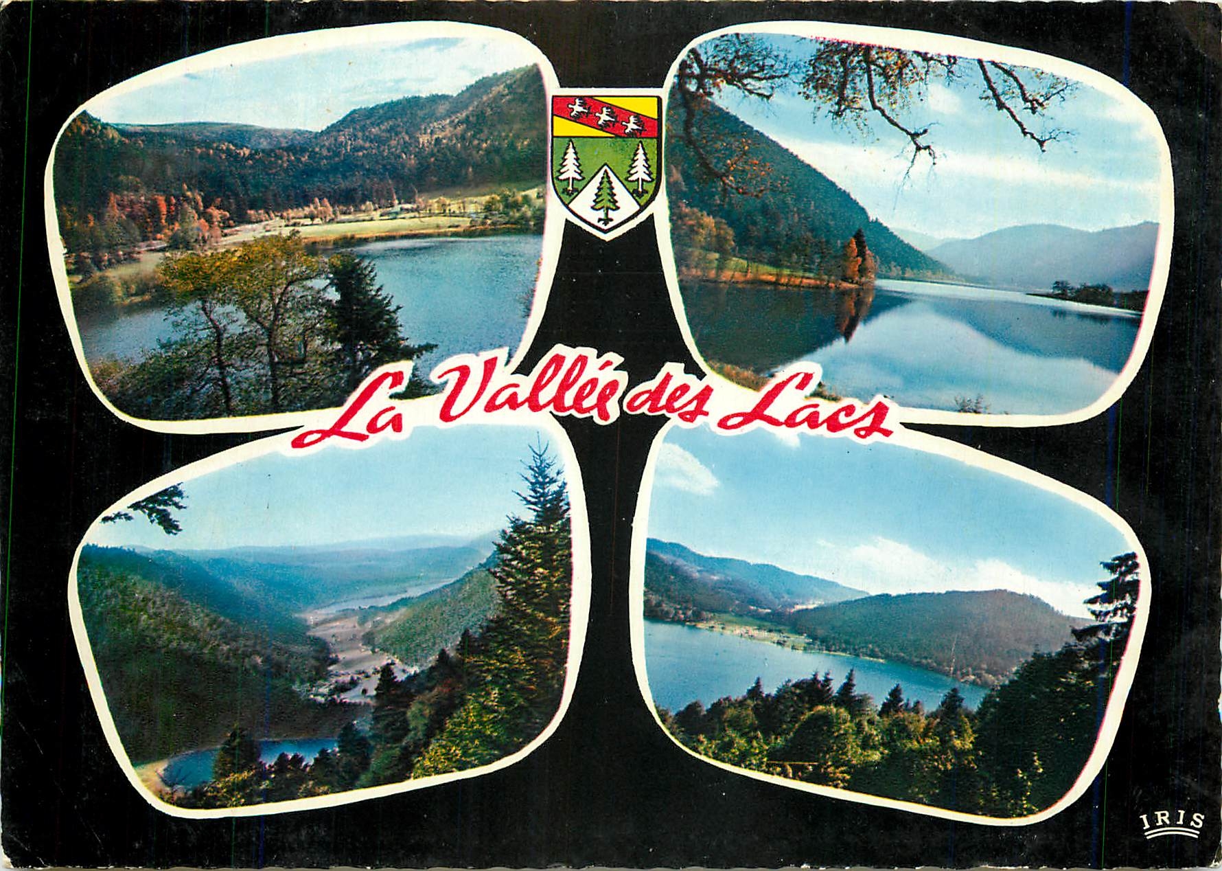 CPM Les Hautes Vosges Lacs de Retournemer Longemer et Gerardmer 