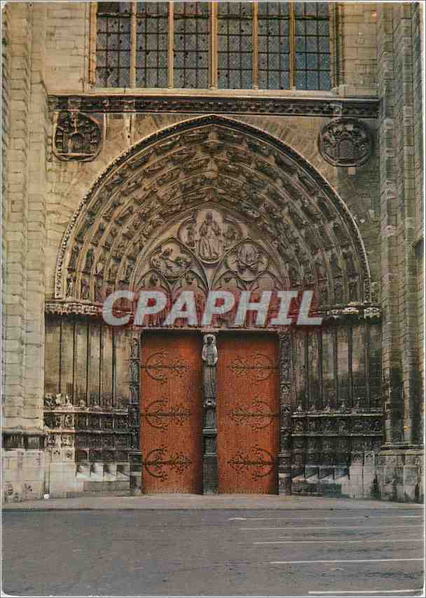 CPM Sens Yonne La Cathedrale le portain St Etienne 