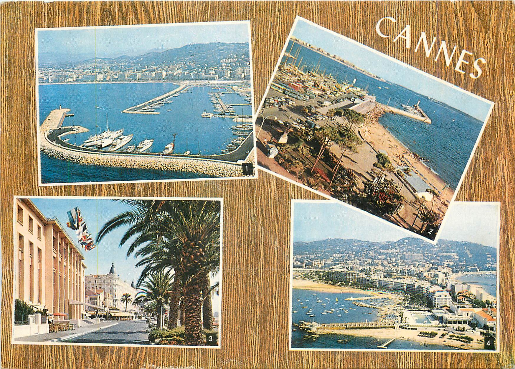 CPM Cannes Le nouveau Port La Plage du Midi au fond des Palm Beach 