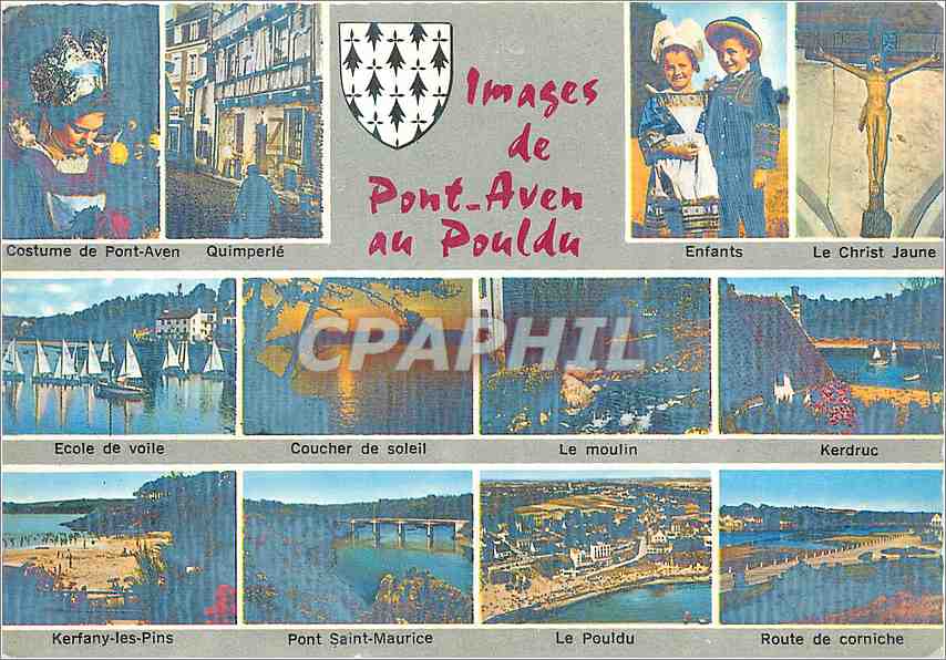 CPM Images de Pont Aven au Pouldu 