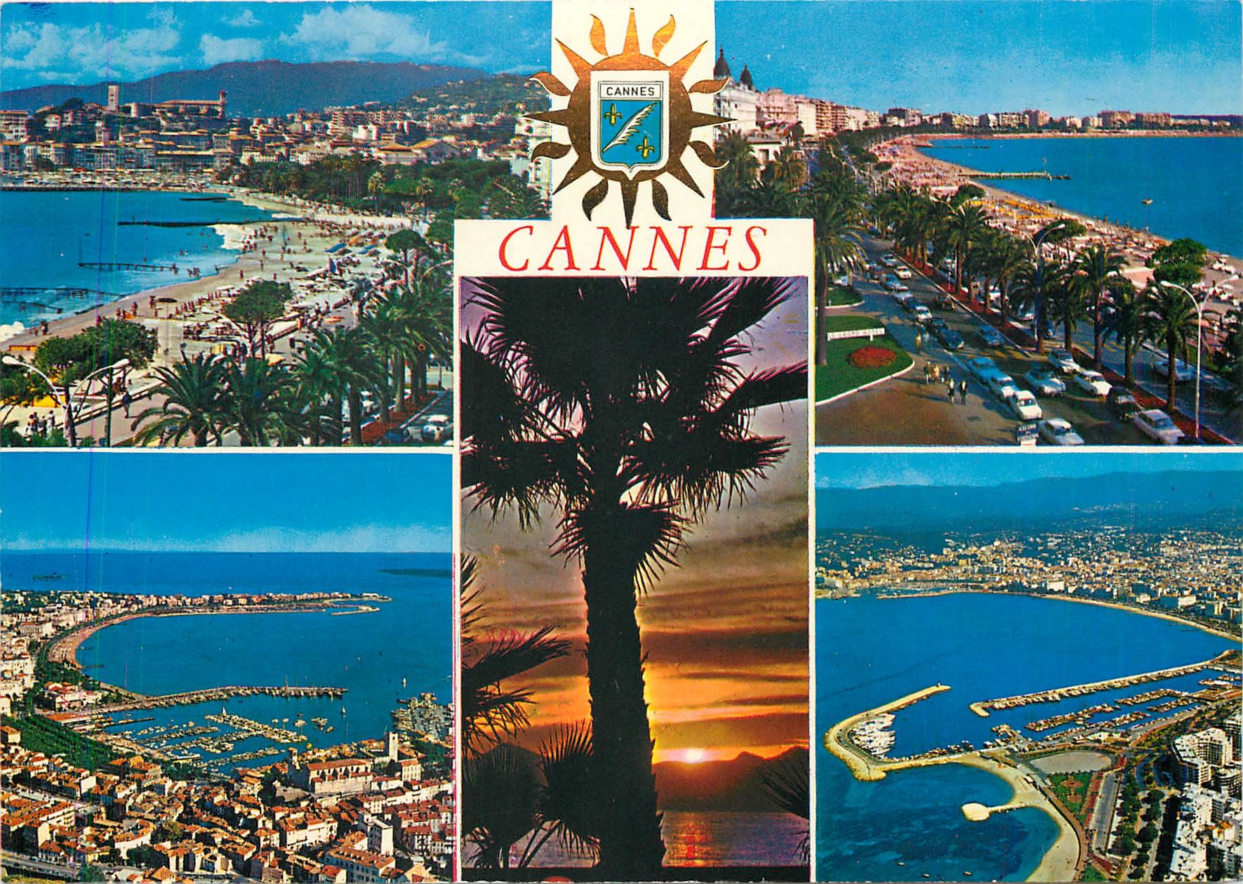 CPM Cannes Cote d'Azur French Riviera La Croisette Le nouveau port 
