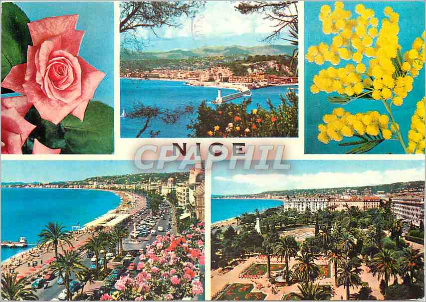 CPM Nice Cote d'Azur French Riviera Souvenir de Nice 