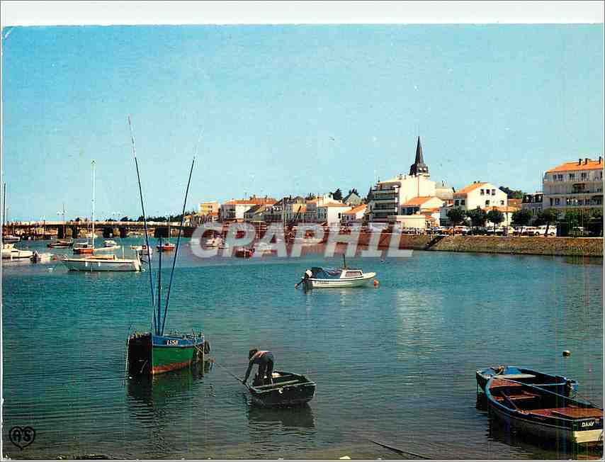 CPM Saint Gilles Croix de Vie Vendee Vue d'ensemble 